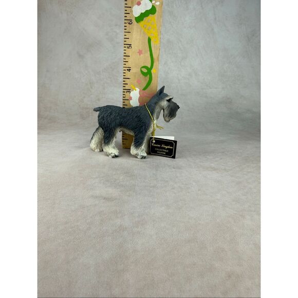 Vintage Canine Kingdom Schnauzer Dog Figurine - Picture 2 of 11
